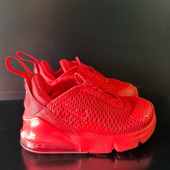 NIKE AIR MAX 270 (TD) UNIVERSITY RED - Picture 1 of 7